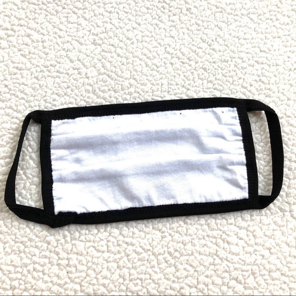 🔴 5 for $10 ONE Zenana Star Print Blue Face Mask - Picture 6 of 8